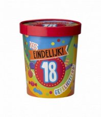 Candy bucket - 18 jaar Candy bucket - 18 jaar