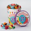 Candy bucket - 21 jaar Candy bucket - 21 jaar