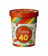 Candy bucket - 40 jaar Candy bucket - 40 jaar