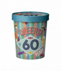 Candy bucket - 60 jaar Candy bucket - 60 jaar