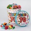 Candy bucket - 70 jaar Candy bucket - 70 jaar