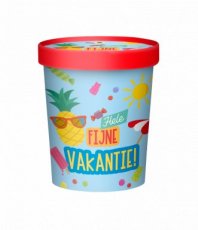 Candy bucket - Fijne vakantie Candy bucket - Fijne vakantie
