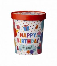 Candy bucket - Happy birthday Candy bucket - Happy birthday