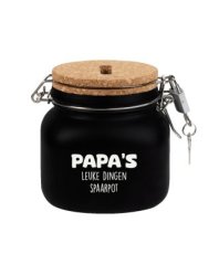 Luxe spaarpot - Papa + snoepzak 400 gram Luxe spaarpot - Papa + snoepzak 400 gram