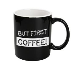 Mok - But first coffee + blokbodemzak 250 gram Mok - But first coffee + blokbodemzak 250 gram
