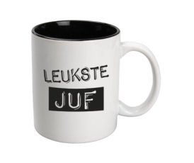 Mok - Juf + blokbodemzak 250 gram Mok - Juf + blokbodemzak 250 gram
