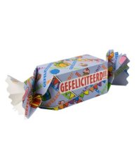 Snoepdoos -  Gefeliciteerd Snoepdoos - Gefeliciteerd